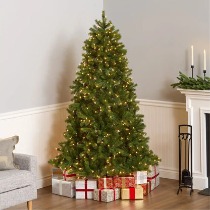6.5 ft. Pre-Lit Downswept Douglas Fir Tree with Clear Lights