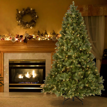 9 ft. Pre-Lit Downswept Douglas Fir Tree with Clear Lights