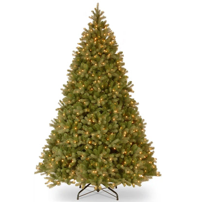 9 ft. Pre-Lit Downswept Douglas Fir Tree with Clear Lights