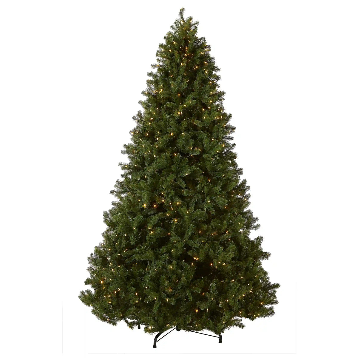 9 ft. Pre-Lit Downswept Douglas Fir Tree with Dual Color LED Lights, Plug-In