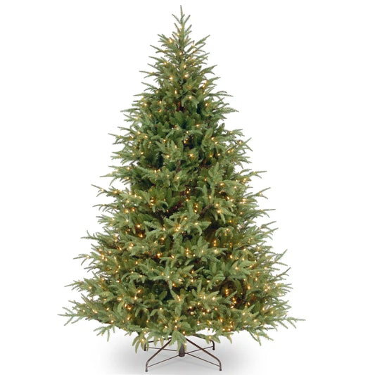 6.5 ft. Pre-Lit Fraser Grande Tree with Clear Lights, Plug-In