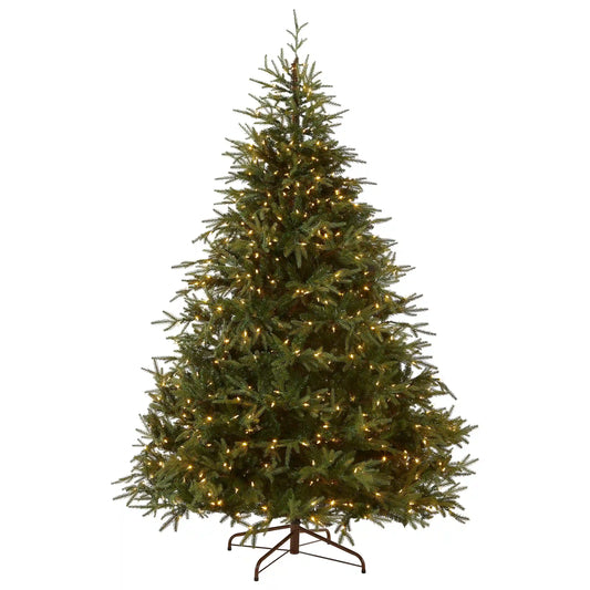 6 ft. Pre-Lit Fraser Grande with Dual Color LED Lights, Plug-In