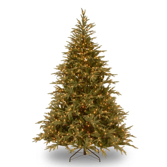 9 ft. Pre-Lit Fraser Grande Tree with Dual Color LED Lights, Plug-In