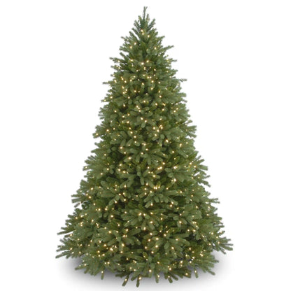 6.5 ft. Pre-Lit Jersey Fraser Fir Tree with Clear Lights, Plug-In