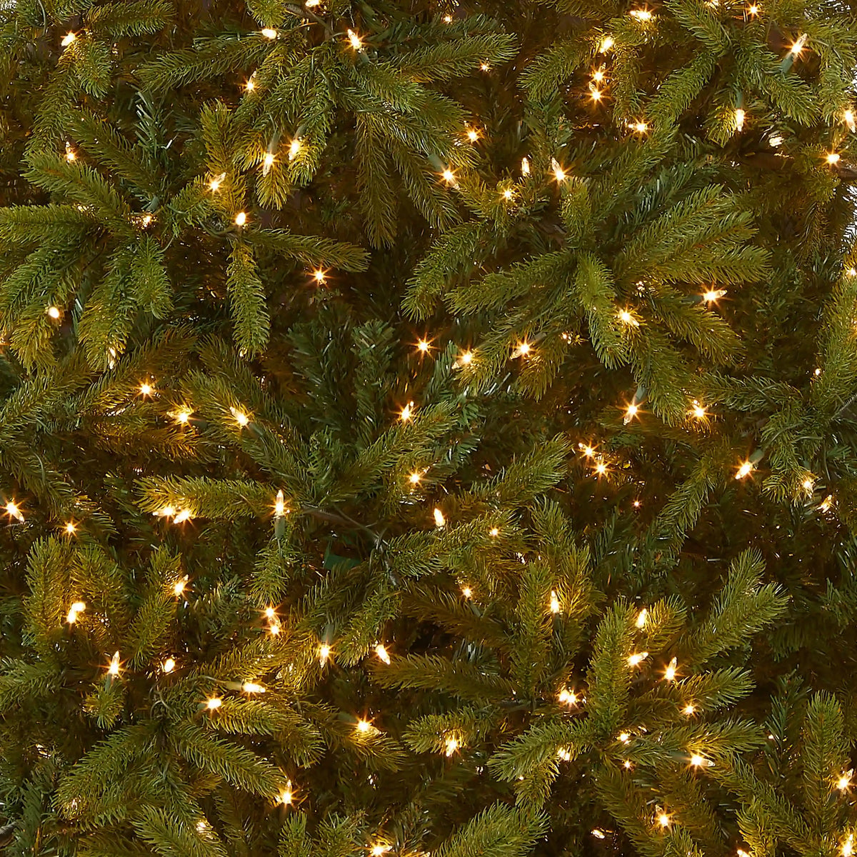 7.5 ft. Pre-Lit Jersey Fraser Fir Tree with Clear Lights, Plug-In