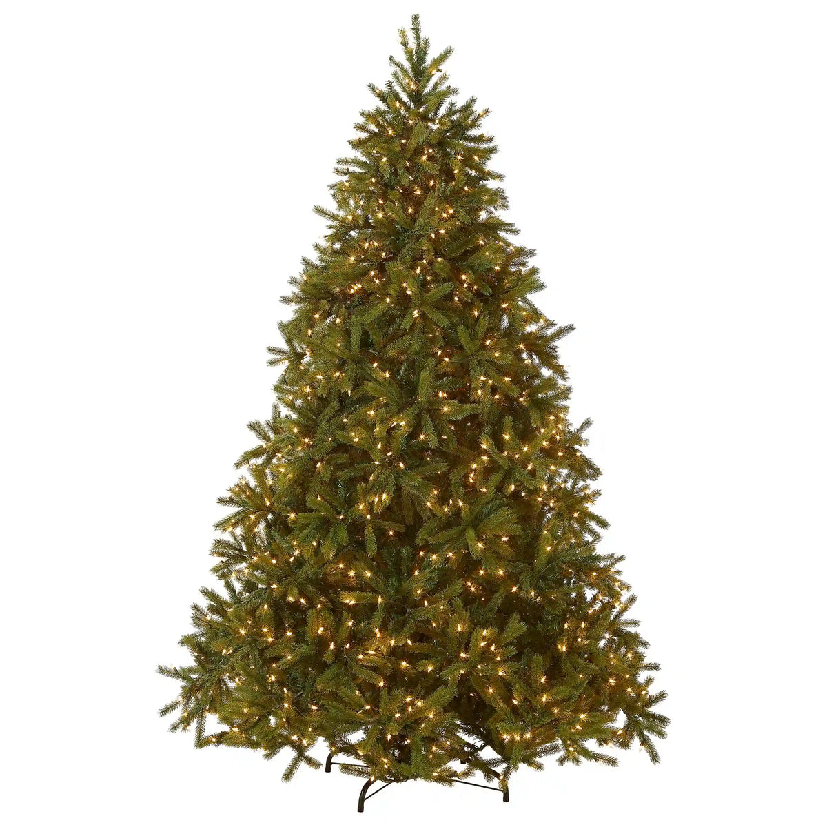 7.5 ft. Pre-Lit Jersey Fraser Fir Tree with Clear Lights, Plug-In