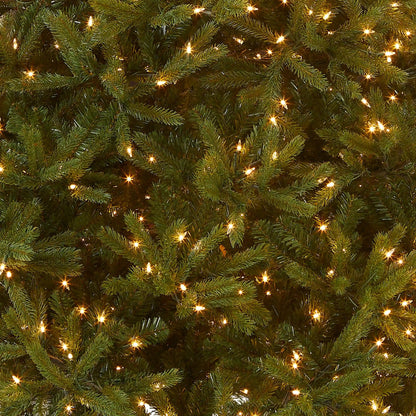 6.5 ft. Pre-Lit Jersey Fraser Fir Medium Tree with Clear Lights, Plug-In