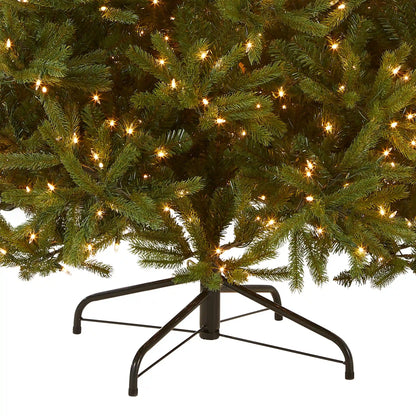 6.5 ft. Pre-Lit Jersey Fraser Fir Medium Tree with Clear Lights, Plug-In
