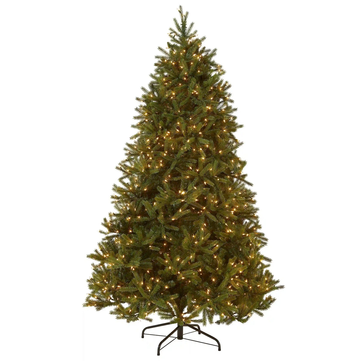 6.5 ft. Pre-Lit Jersey Fraser Fir Medium Tree with Clear Lights, Plug-In