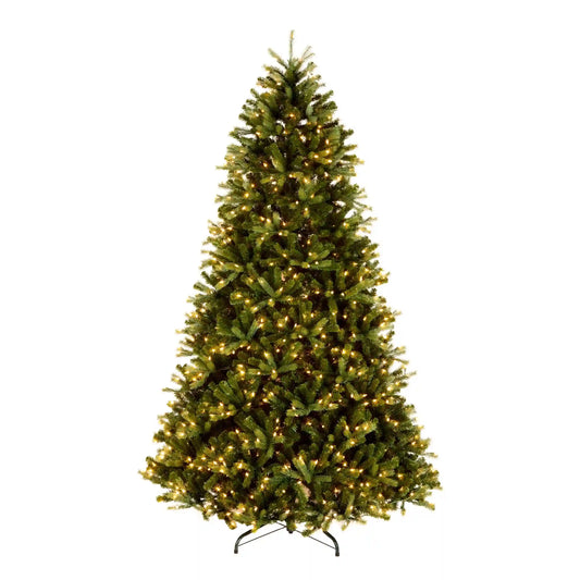 7.5 ft. Pre-Lit Jersey Fraser Fir Medium Tree with Clear Lights