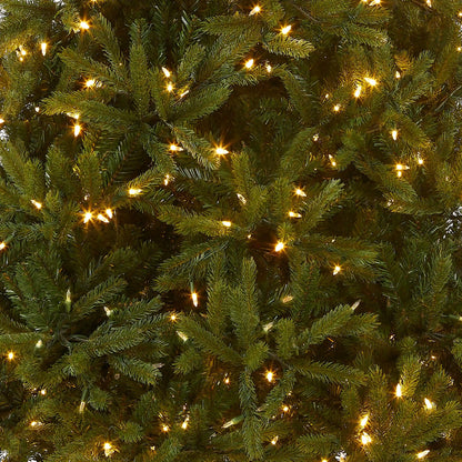 6.5 ft. Pre-Lit Jersey Fraser Fir Medium Tree with Dual Color LED Lights, Plug-In