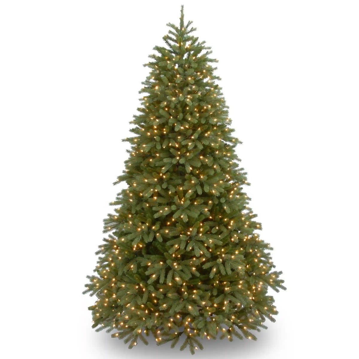 7.5 ft. Pre-Lit Jersey Fraser Fir Medium Tree with Dual Color LED Lights, Plug-In