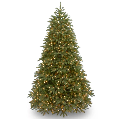 7.5 ft. Pre-Lit Jersey Fraser Fir Medium Tree with Dual Color LED Lights, Plug-In