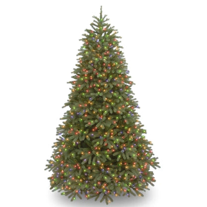 7.5 ft. Pre-Lit Jersey Fraser Fir Medium Tree with PowerConnect Dual Color LED Lights