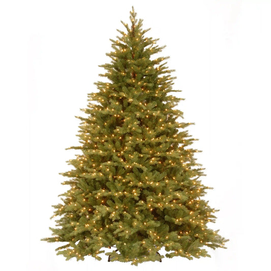 6.5 ft. Pre-Lit Nordic Spruce Tree with Clear Lights, Plug-In