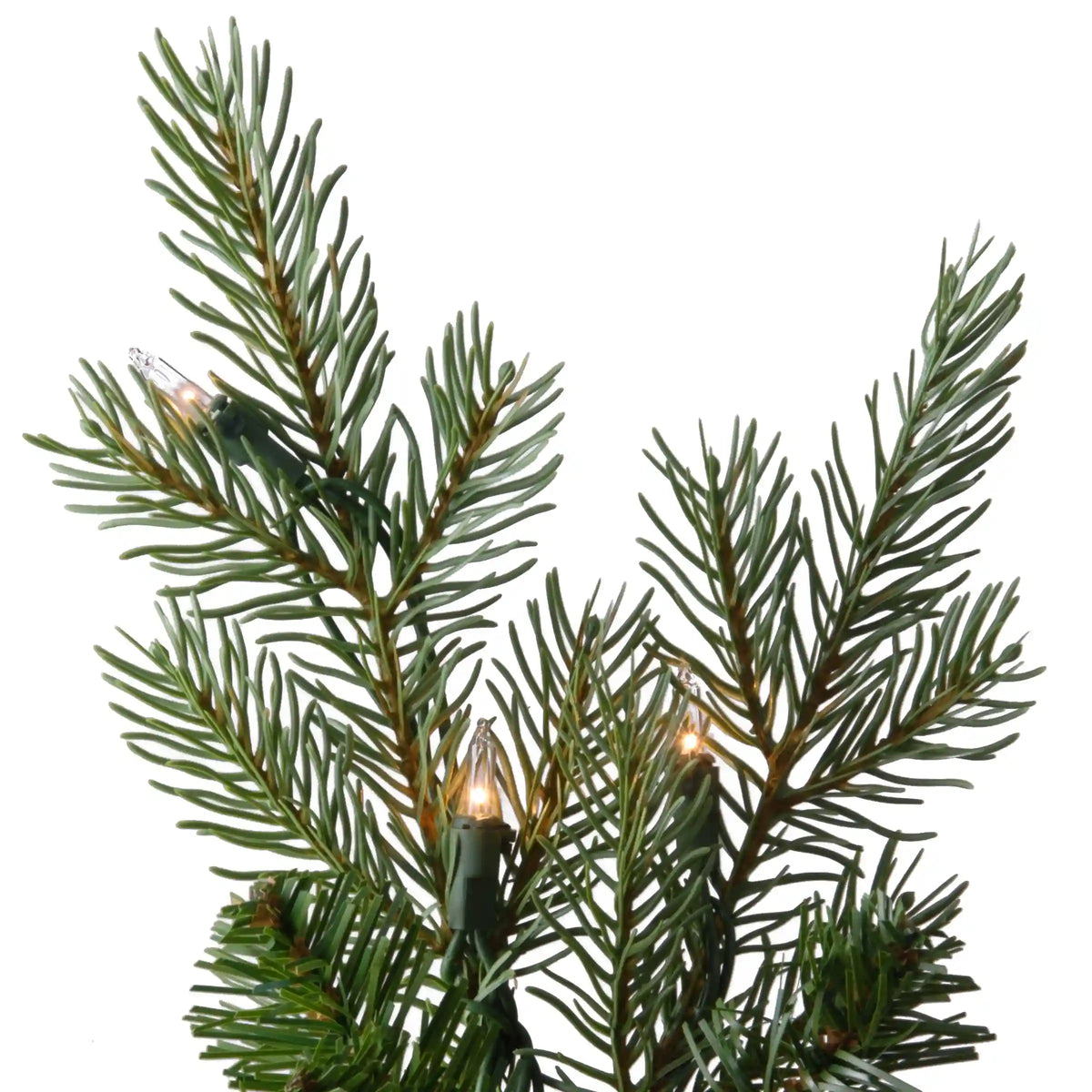 7.5ft. Pre-Lit Nordic Spruce Tree with Clear Lights, Plug-In
