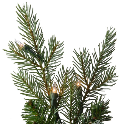 7.5ft. Pre-Lit Nordic Spruce Tree with Clear Lights, Plug-In