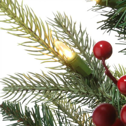 4 ft. Pre-Lit Scotch Creek Fir Tree with LED Lights, Plug-In
