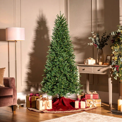 7.5 ft. Pre-Lit Winslow Fir with Warm White LED Lights