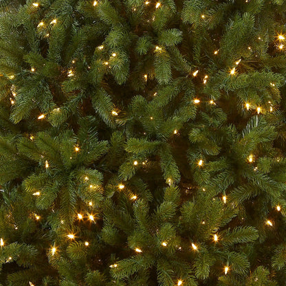 7.5 ft. Pre-Lit Deluxe Downswept Douglas Fir Tree with PowerConnect Dual Color LED Lights, Plug-In
