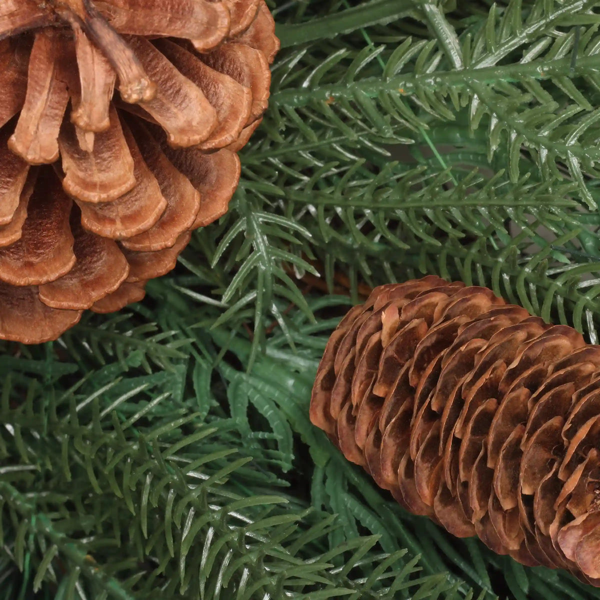 26 in. Mixed Bristle Pine Decorated Wreath