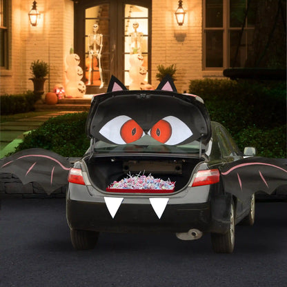 8-Piece Halloween Bat TRICKY TRUNKS Car Decoration Kit