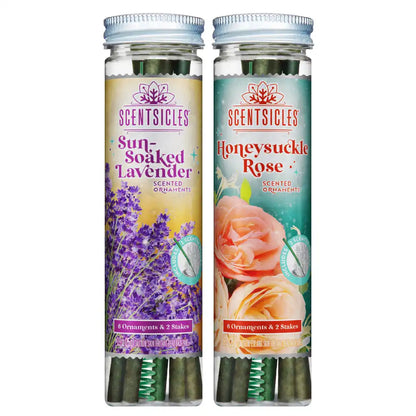 Scentsicles, 6pc Stick, 1 Sun-Soaked Lavender/1 Honeysuckle Rose- 2 pack
