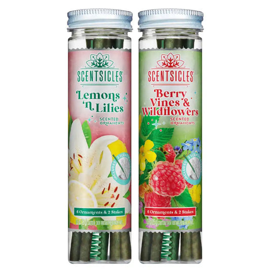 Scentsicles, 6pc Stick, 1 Lemon 'n Lilies/ 1 Berryvines & Wildflowers-  2 pack