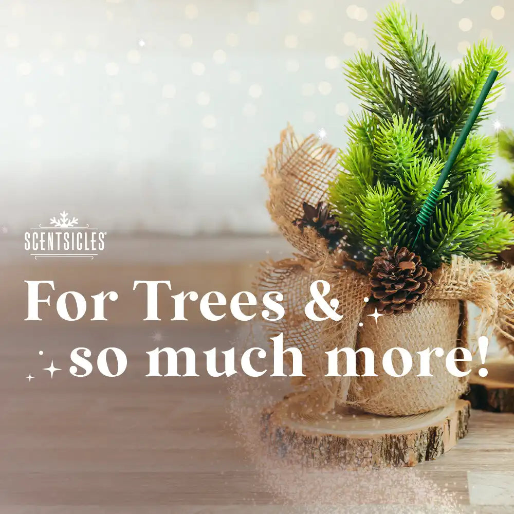 Scentsicles, Scent Mister 1 White Winter Fir/ 1 Snowberry Pine/1 Spiced Pine Cones- 3 pack