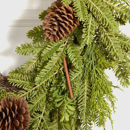 Scented Ornaments, 2-Pack- 6ct Bottle, 2 Dashes of Cinnamon, Fragrance-Infused Paper Sticks