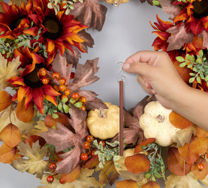 Scented Ornaments, 2-Pack- 6ct Bottle, 2 Dashes of Cinnamon, Fragrance-Infused Paper Sticks