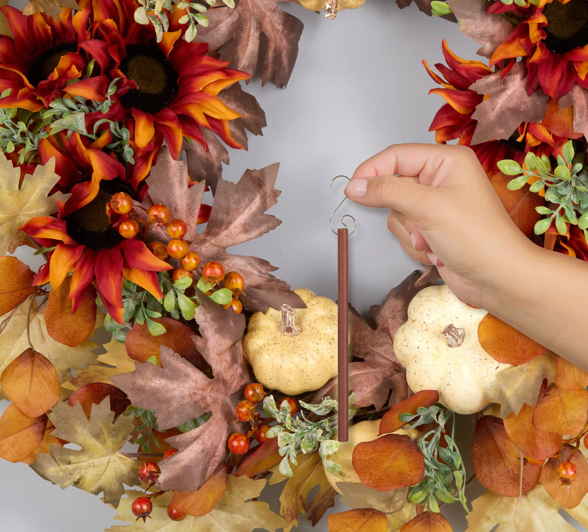 Scented Ornaments, 2-Pack-  6ct Bottle, Spiced Pine Cones, Fragrance-Infused Paper Sticks