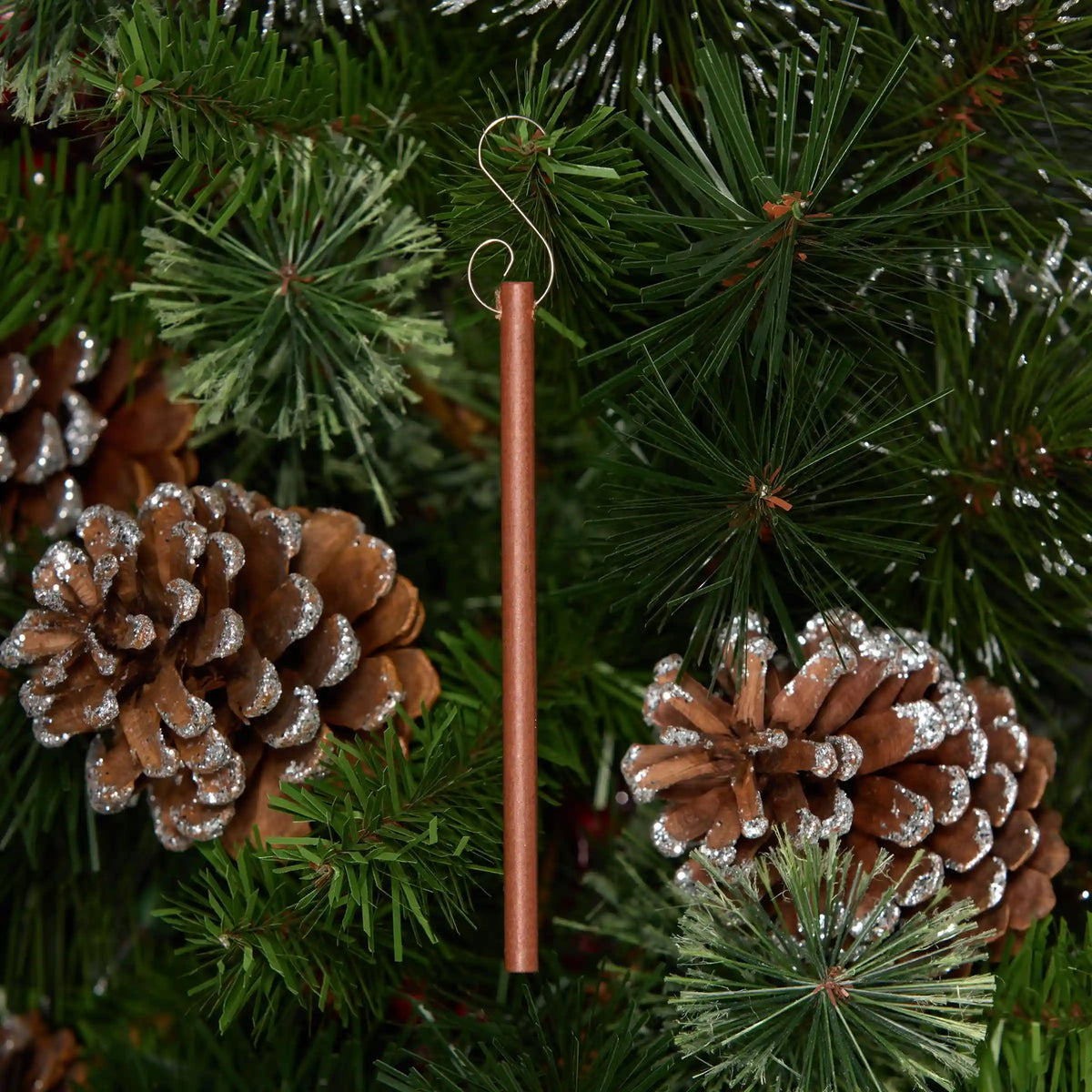 Scented Ornaments, 2-Pack- 6ct Bottle, 2 Dashes of Cinnamon, Fragrance-Infused Paper Sticks