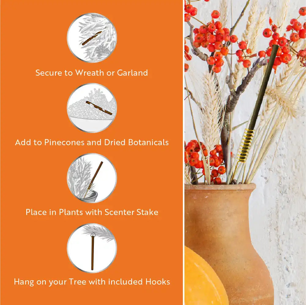 Scentsicles, 6pc Stick, Autumn 'n  Apples & Pumpkin 'n Cider- 2 Pack