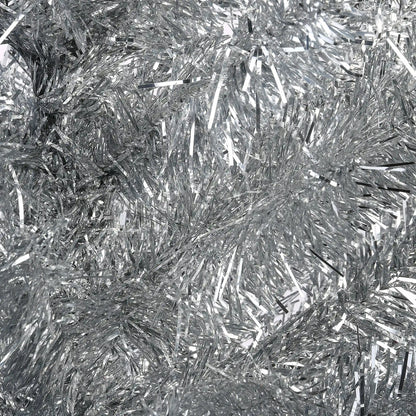 6 ft. Tinsel Collection Silver Tree