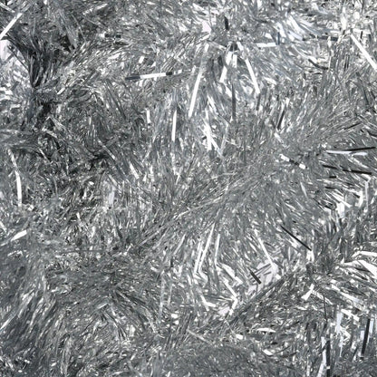 7 ft. Tinsel Collection Silver Tree