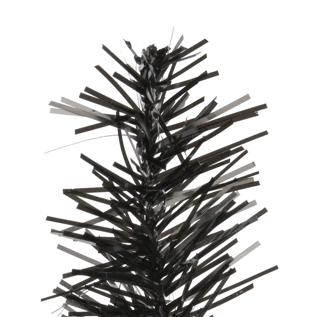 3 ft. Tinsel Collection Black Tree