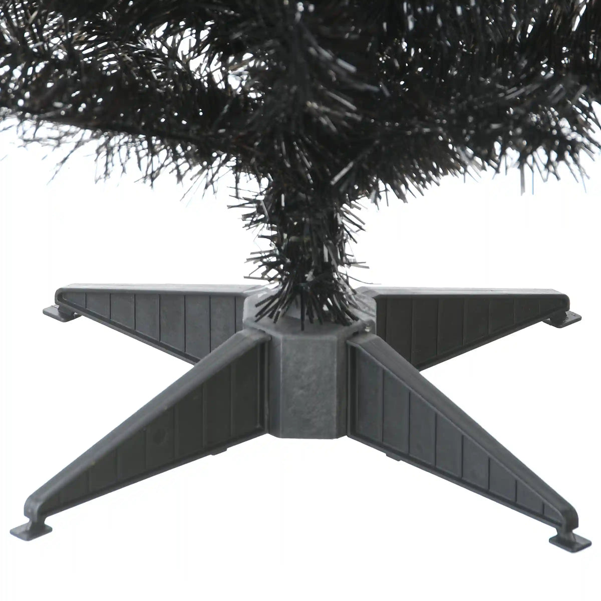 3 ft. Tinsel Collection Black Tree