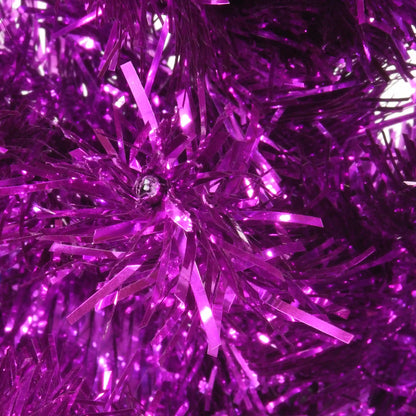 3 ft. Tinsel Collection Magenta Pink Tree