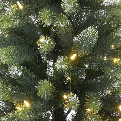 4.5 ft. Pre-Lit Trinity Spruce Tree with LED Lights, Plug-In