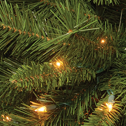6 ft. Pre-Lit Winchester Pine Tree with Clear Lights, Plug-In