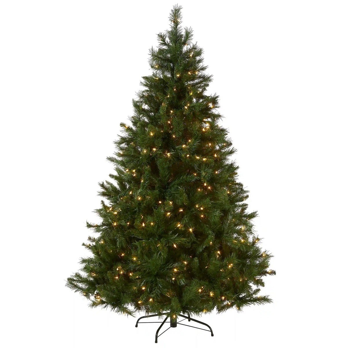 7.5 ft. Pre-Lit Winchester Pine Tree with Clear Lights, Plug-In