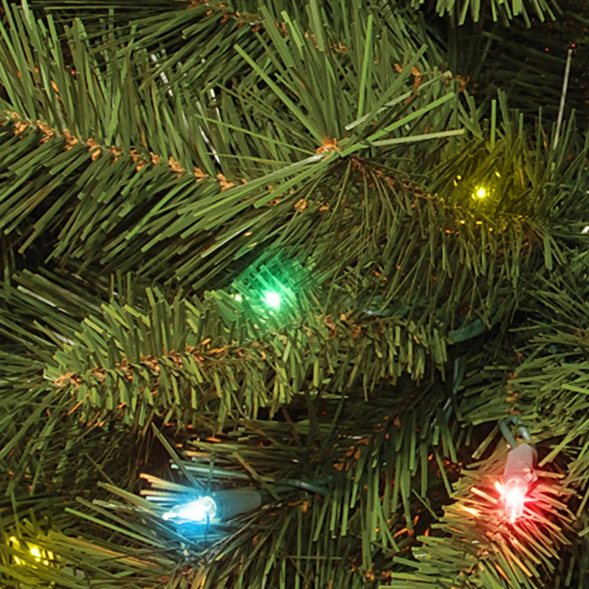7.5 ft. Pre-Lit Winchester Pine Tree with Multicolor Lights, Plug-In