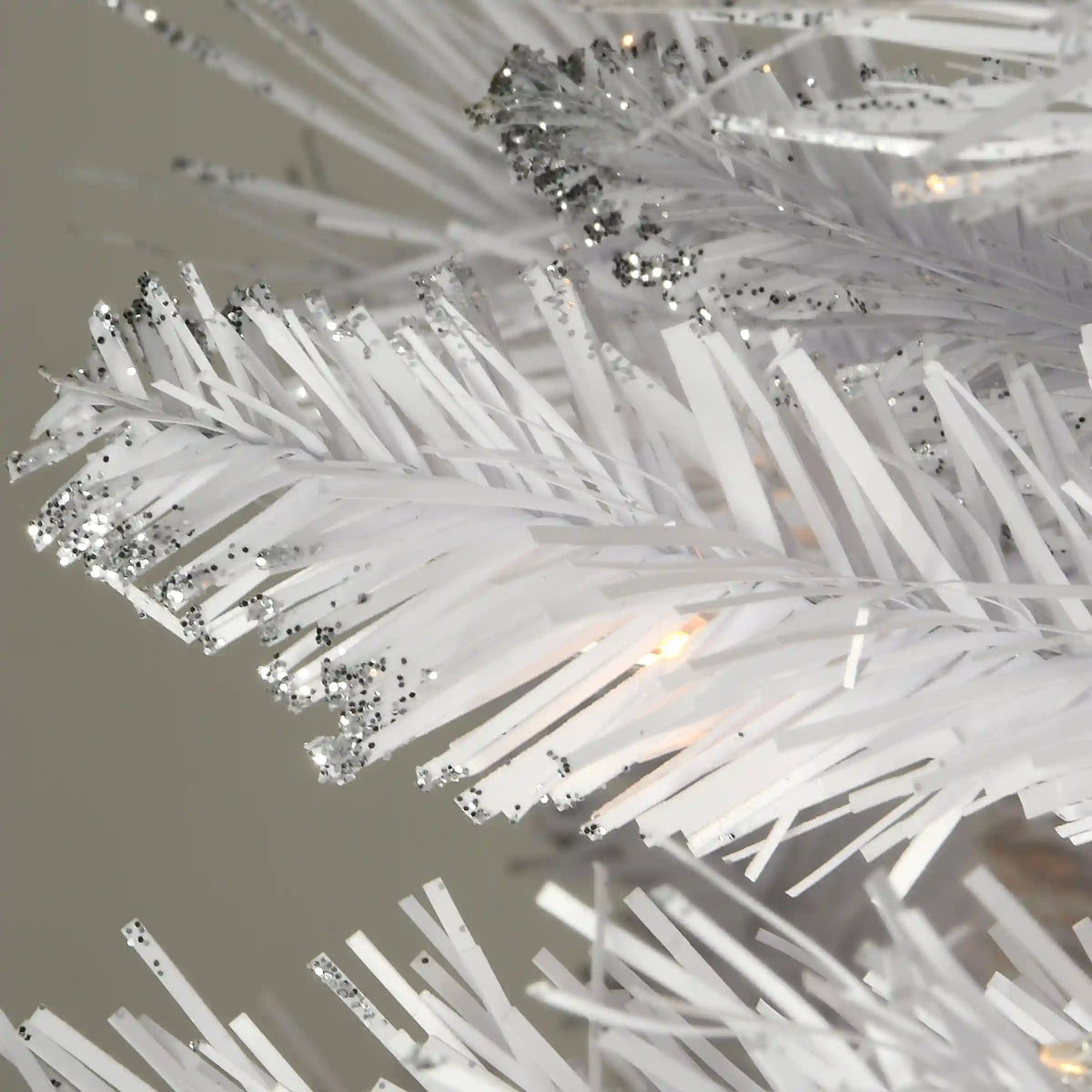4.5 ft. Pre-Lit Winchester White Pine Tree with Clear Lights, Plug-In