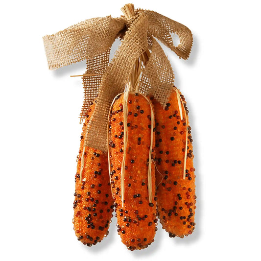 18 in. 2-Pack Fall Corn Cobs Wall Decoration