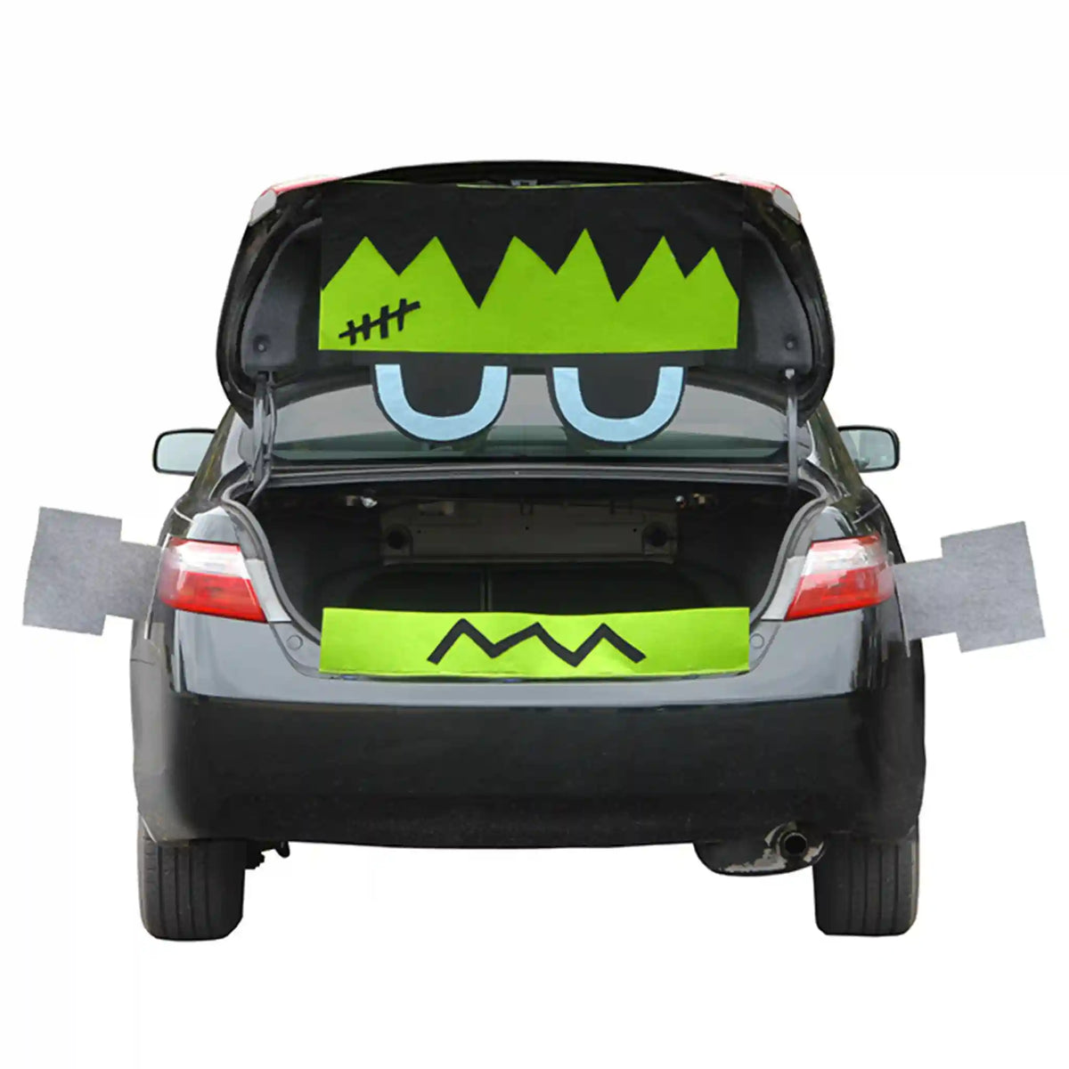 4-Piece Halloween Frankenstein TRICKY TRUNKS Car Decoration Kit