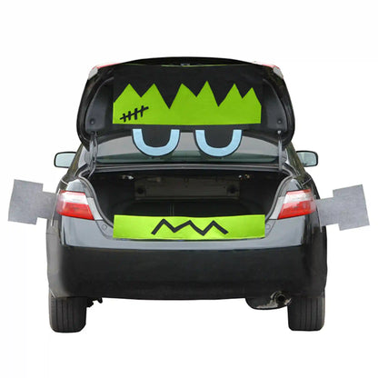 4-Piece Halloween Frankenstein TRICKY TRUNKS Car Decoration Kit