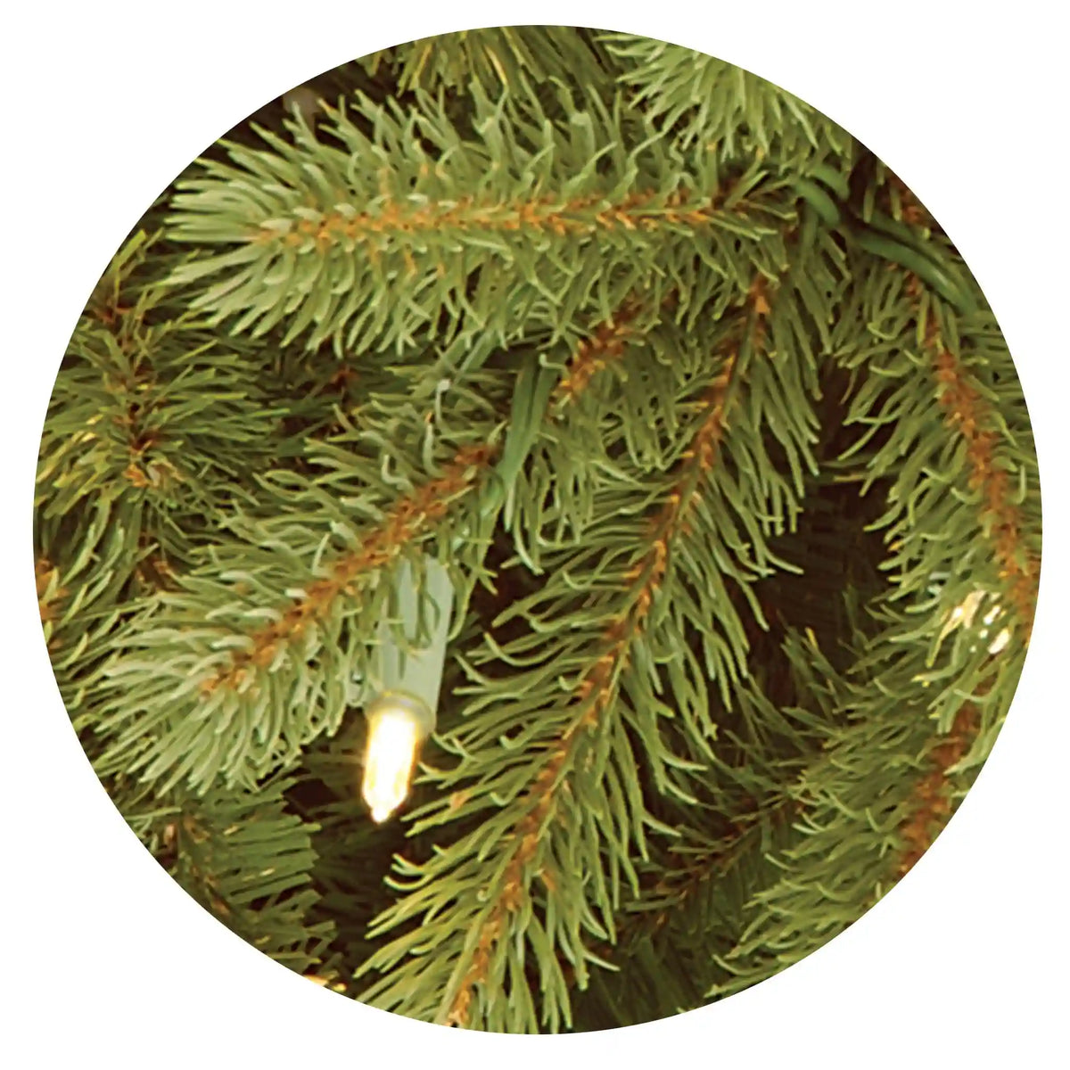 7.5 ft. Pre-Lit Jersey Fraser Fir Tree with Clear Lights, Plug-In