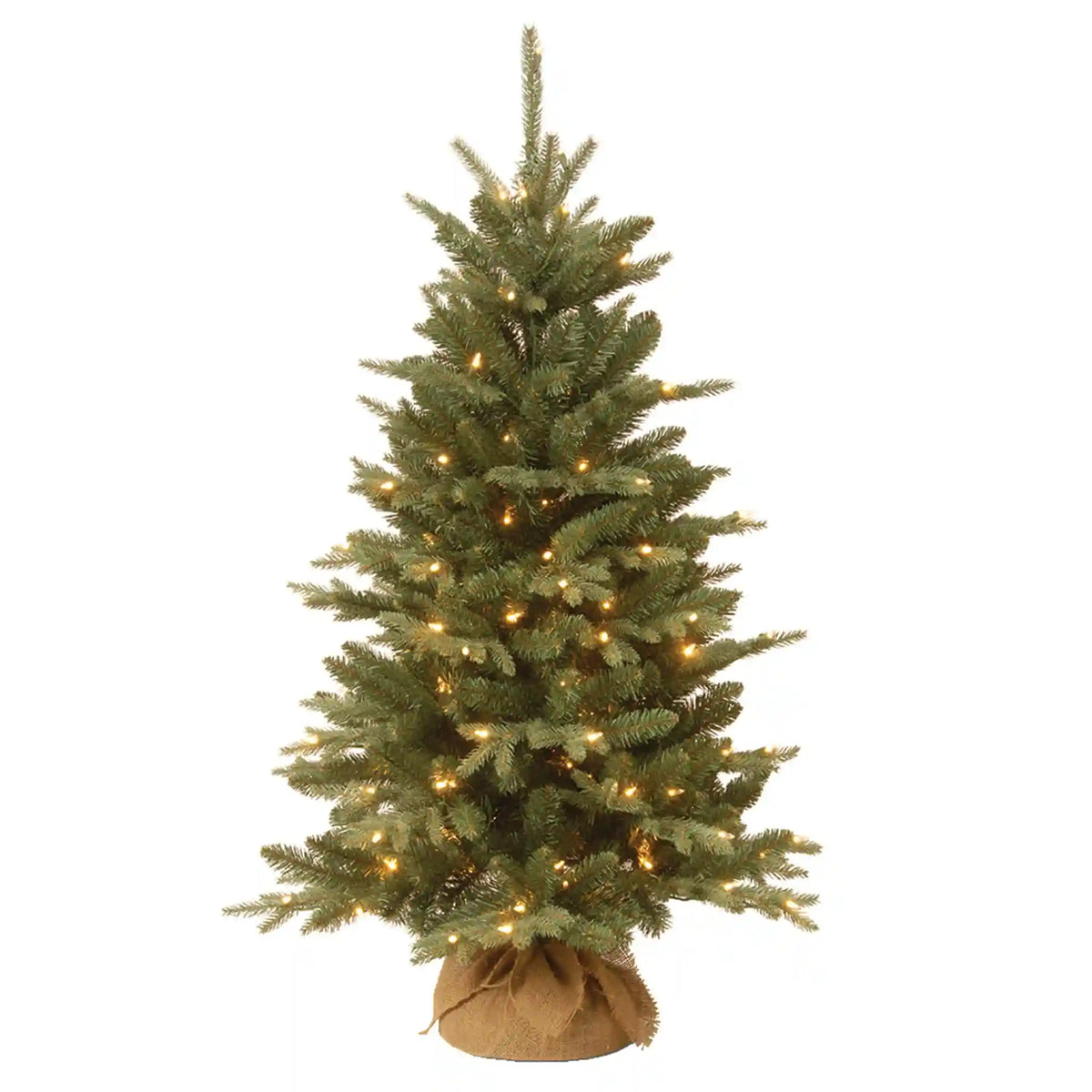 4 ft. Pre-Lit Everyday Collection Tree with Clear Lights, Plug-In
