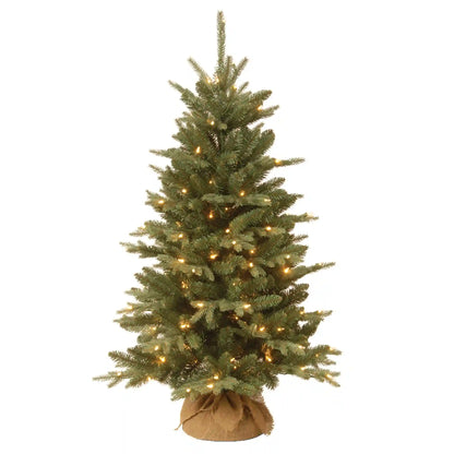 4 ft. Pre-Lit Everyday Collection Tree with Clear Lights, Plug-In